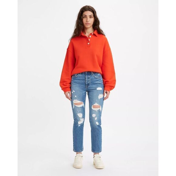 Levi’s 501 Crop Jeans Size 26x26 - Picture 8 of 10